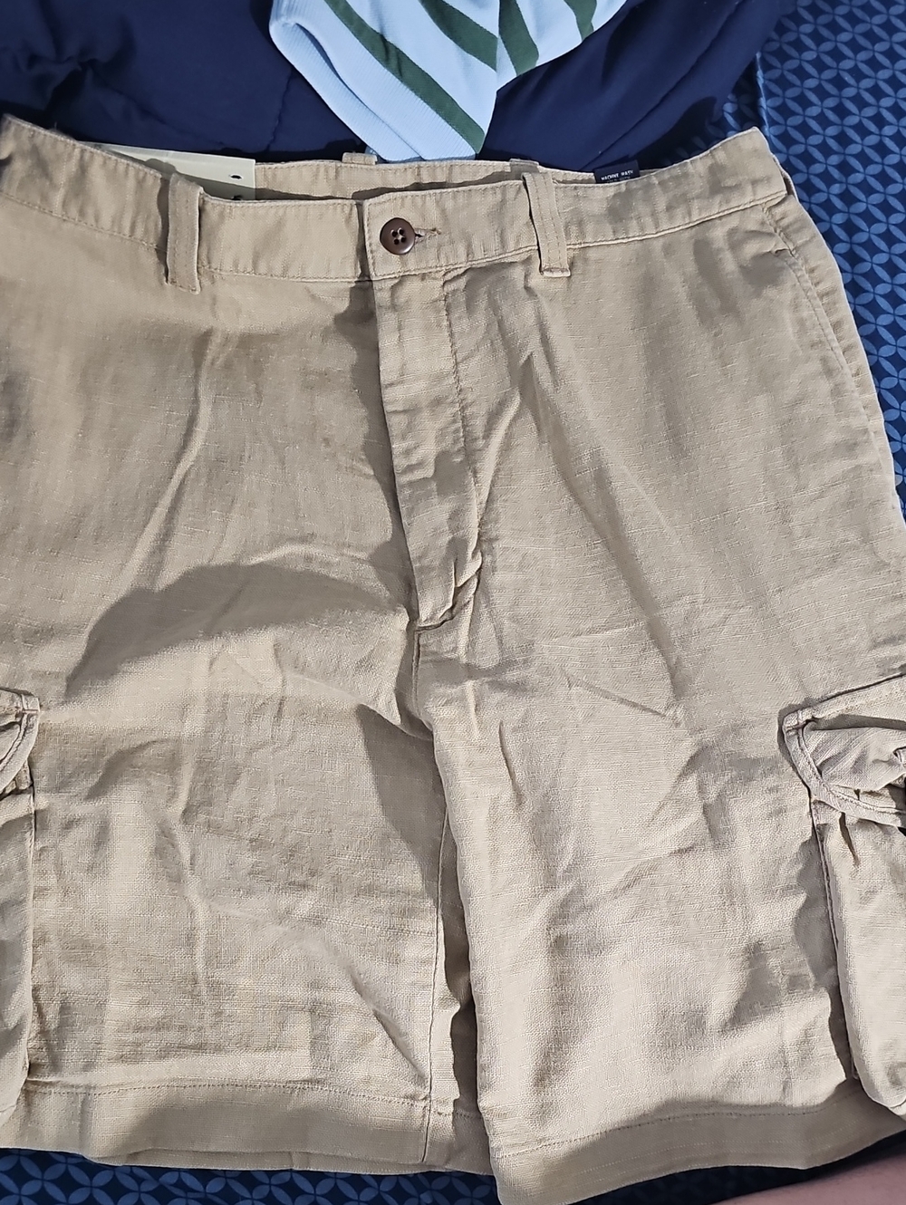 Daniel Cremieux Men's Tan Cargo Shorts